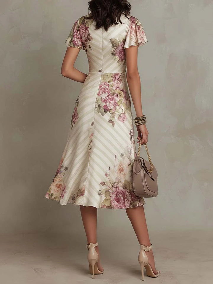MARGARET | Elegant Midi Dress