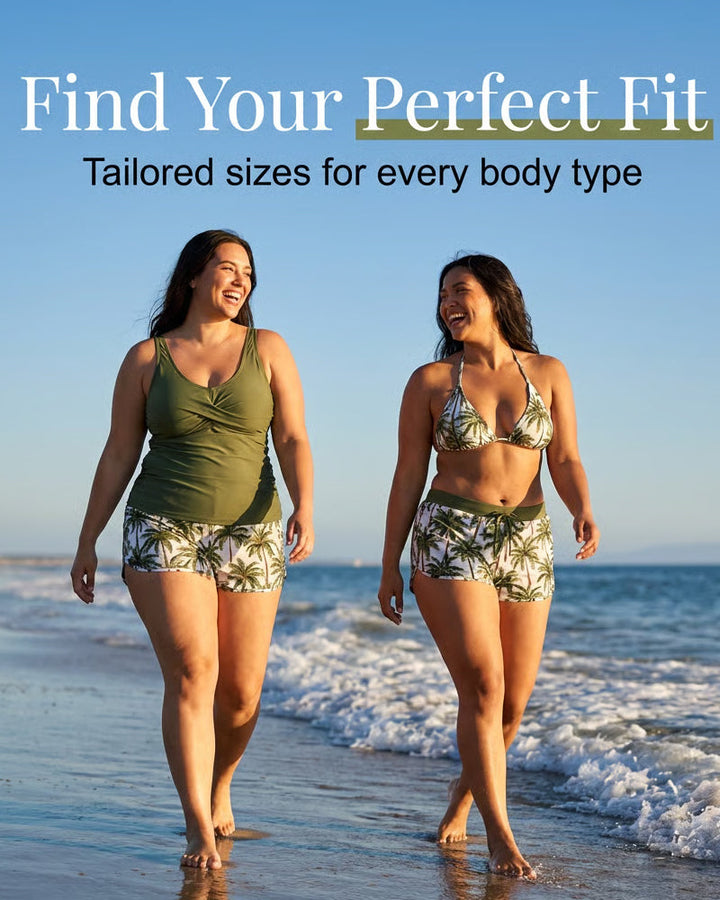 Danielle | Tummy-Covering 3-Piece Swim Set