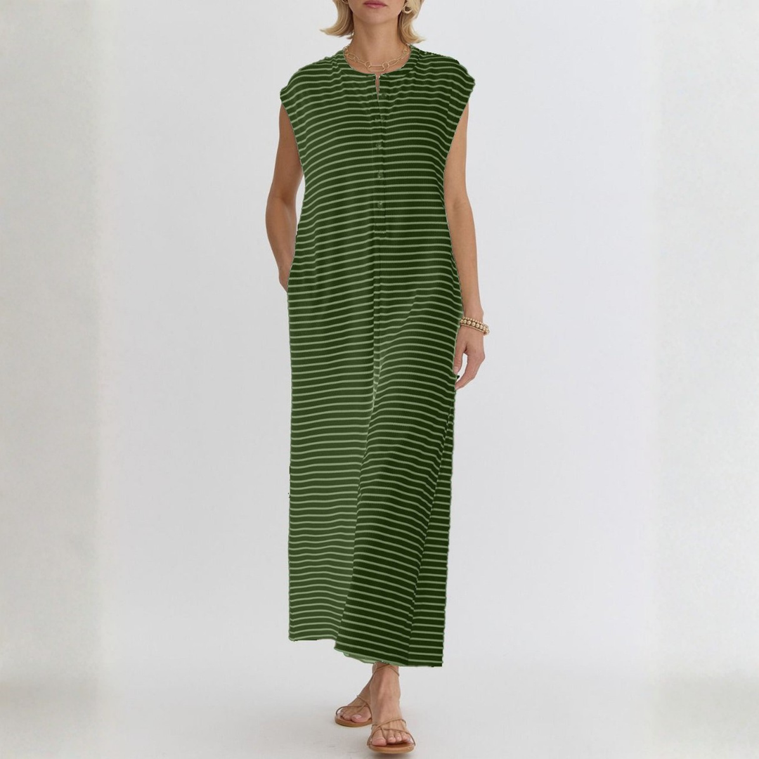 KETURAH™ Striped Wide Leg Jumpsuit