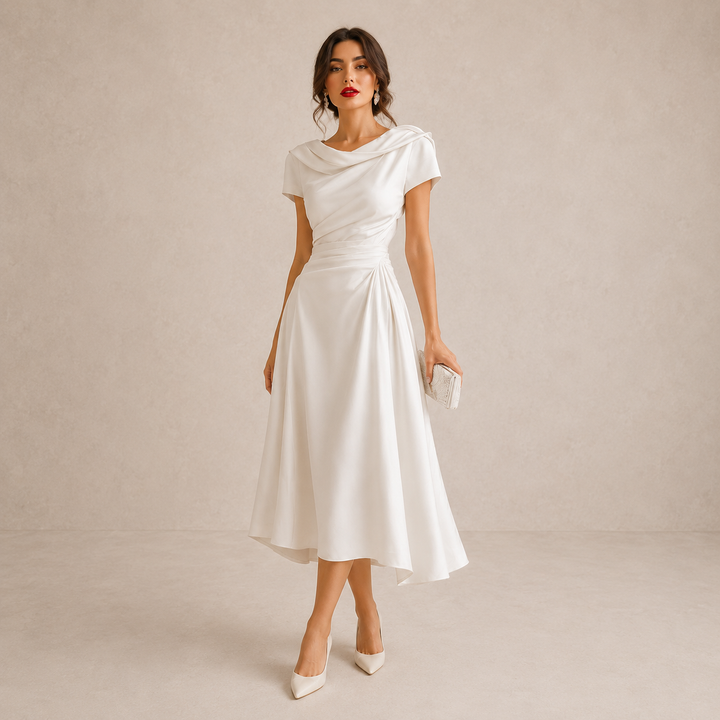 CELESTINA | Elegant Midi Dress