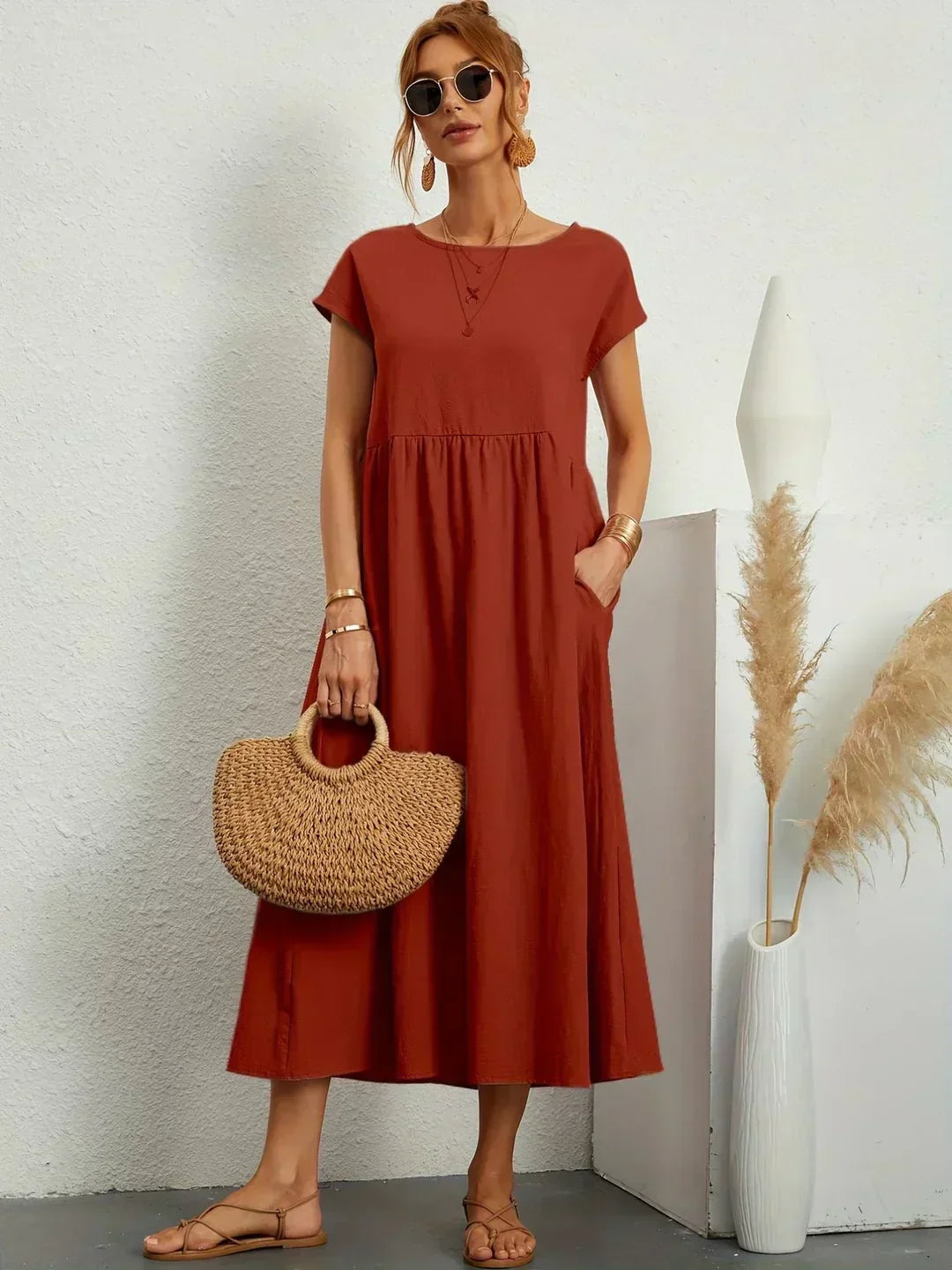 ISABEL | Elegant Midi Dress