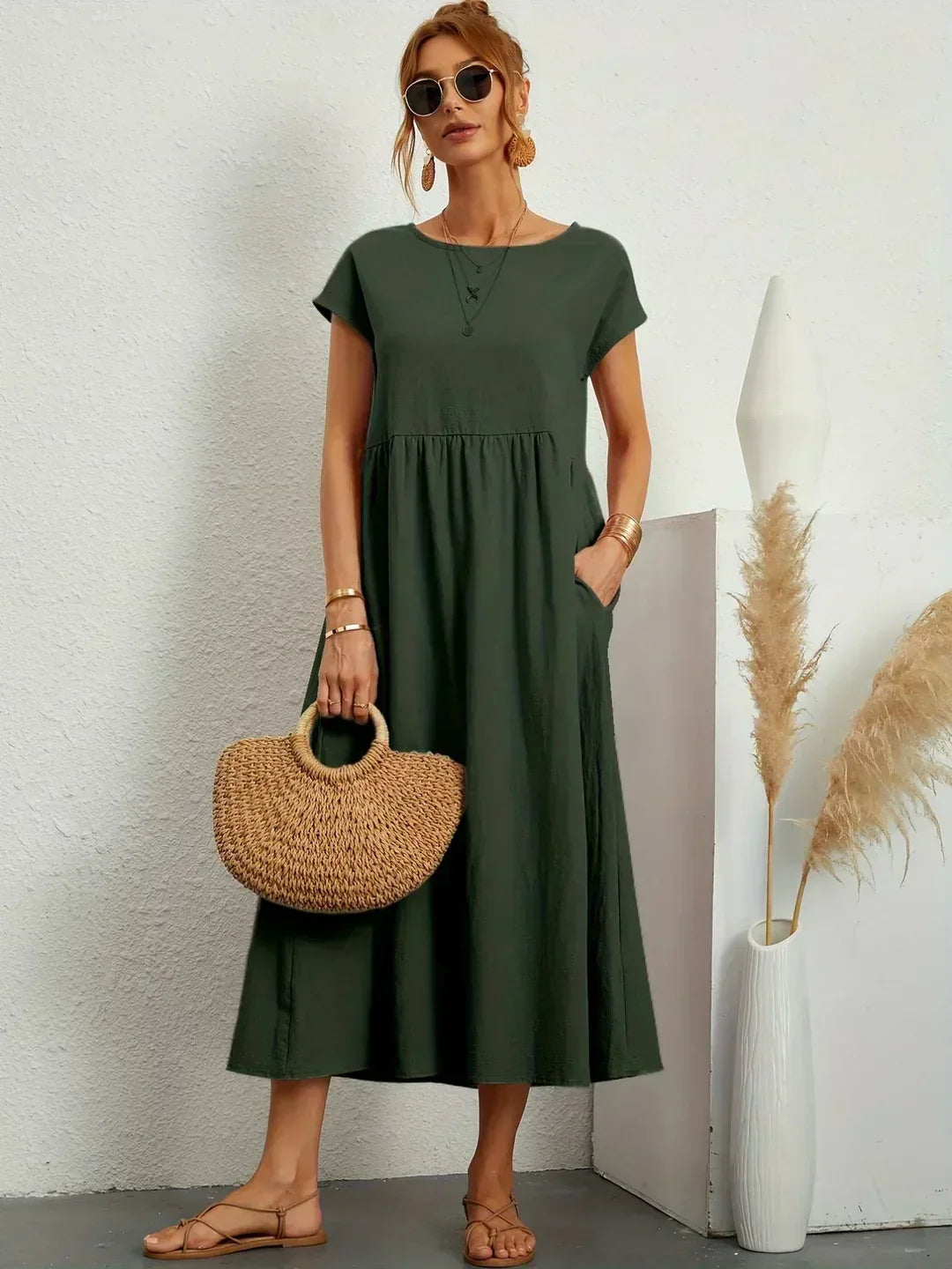 ISABEL | Elegant Midi Dress