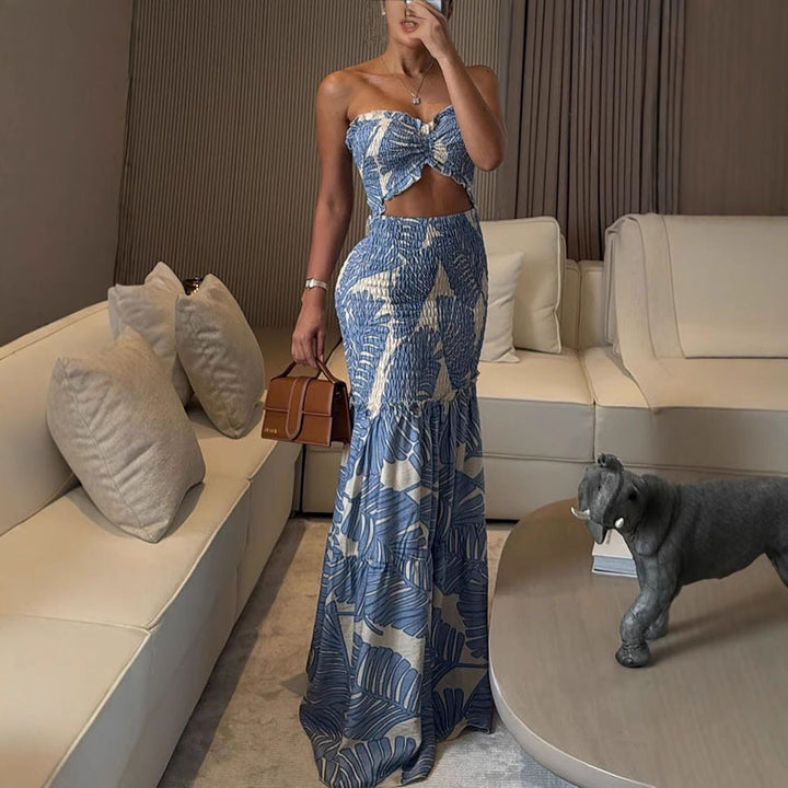 LIVARA™ – Robe sirène élégante à volants