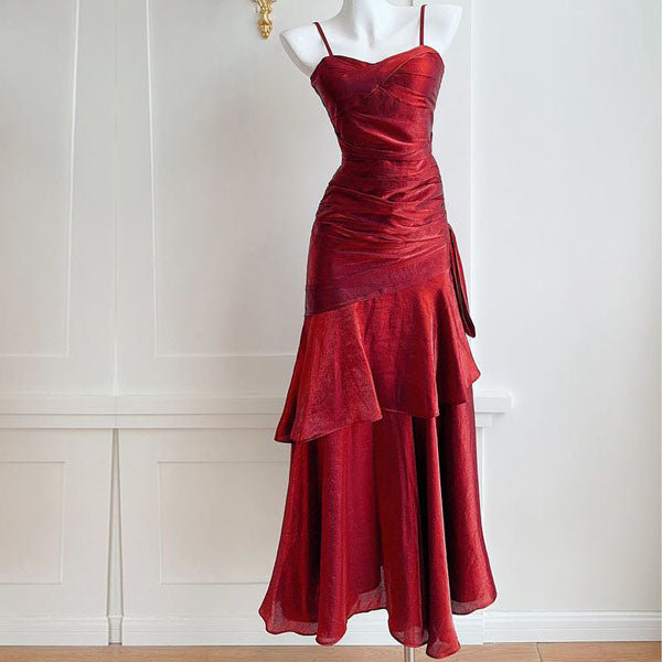 VIANNE™ - Robe longue glamour à volants