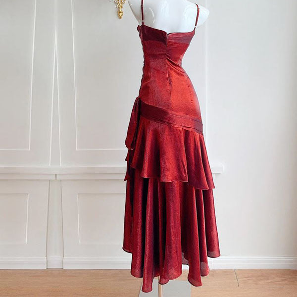 VIANNE™ - Robe longue glamour à volants