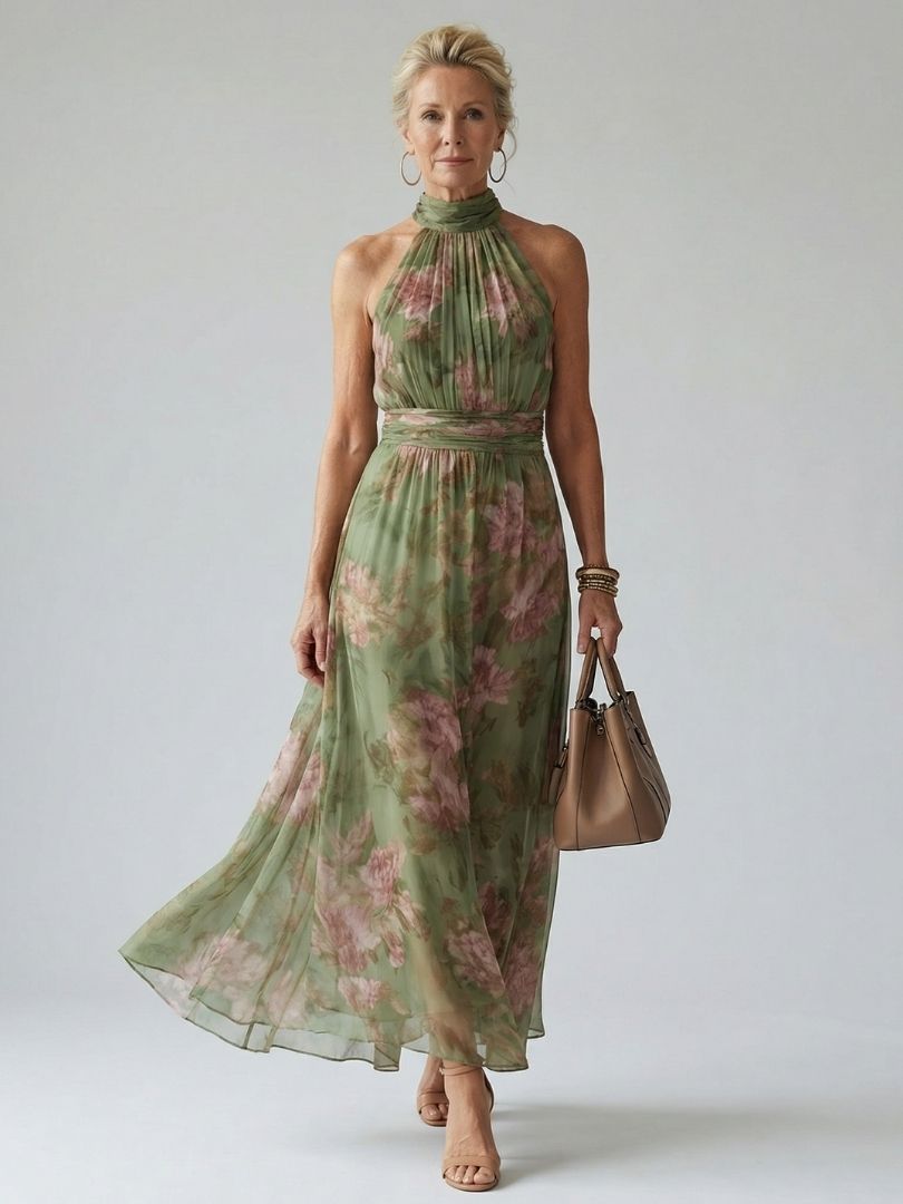 MIRELY | Elegant Midi Dress