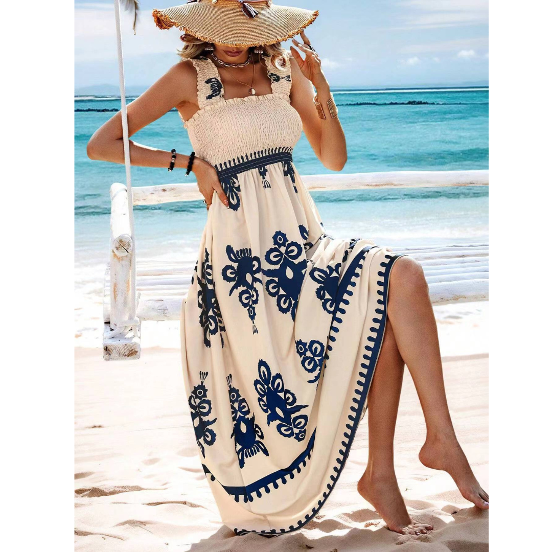 ESTE™ - Robe longue décontractée sans manches pour l'été