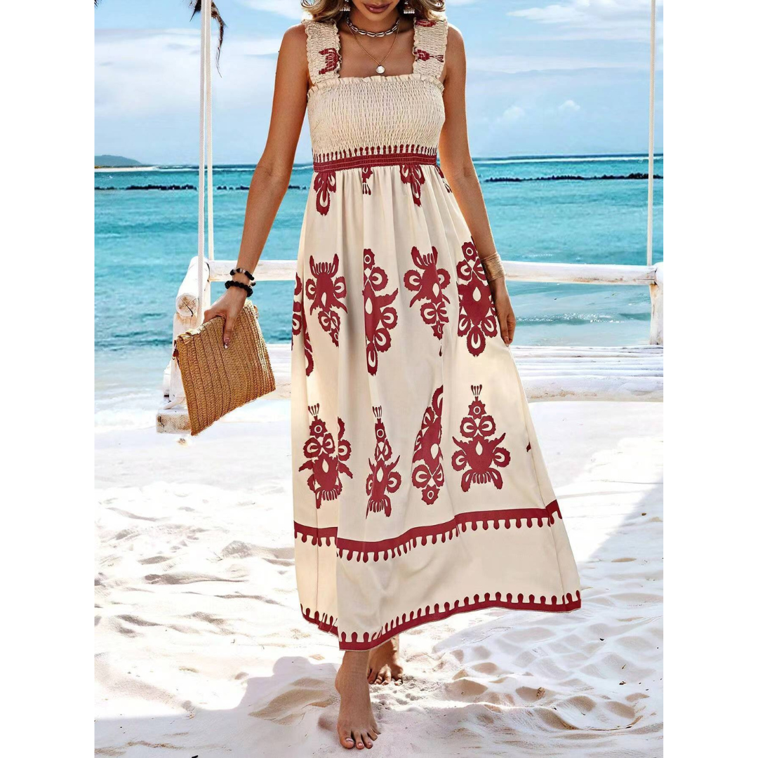 ESTE™ - Robe longue décontractée sans manches pour l'été