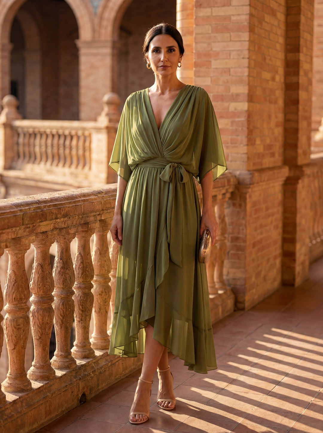MONICA | Elegant Midi Dress