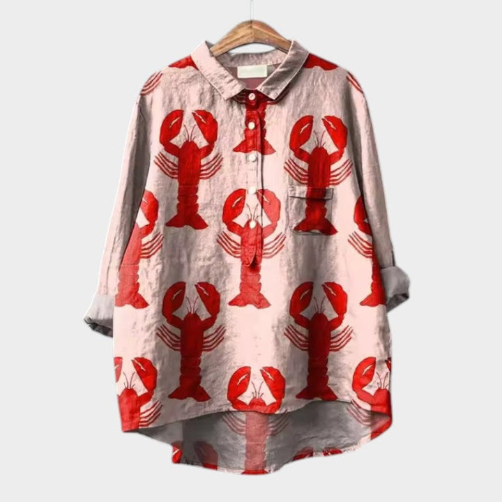 TALLIE™ – Relaxed Printed Blouse