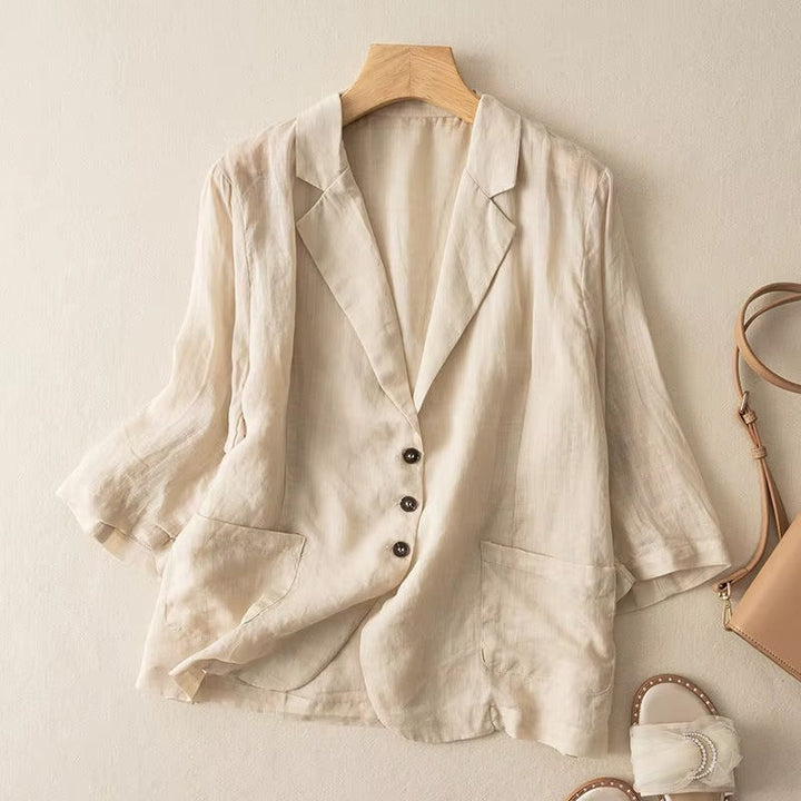 Evelyn | Relaxed Button Blouse